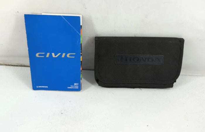 2017 Honda Civic Owners Manual Book Guide P/N:31TBAG11 00X31-TBA-G110