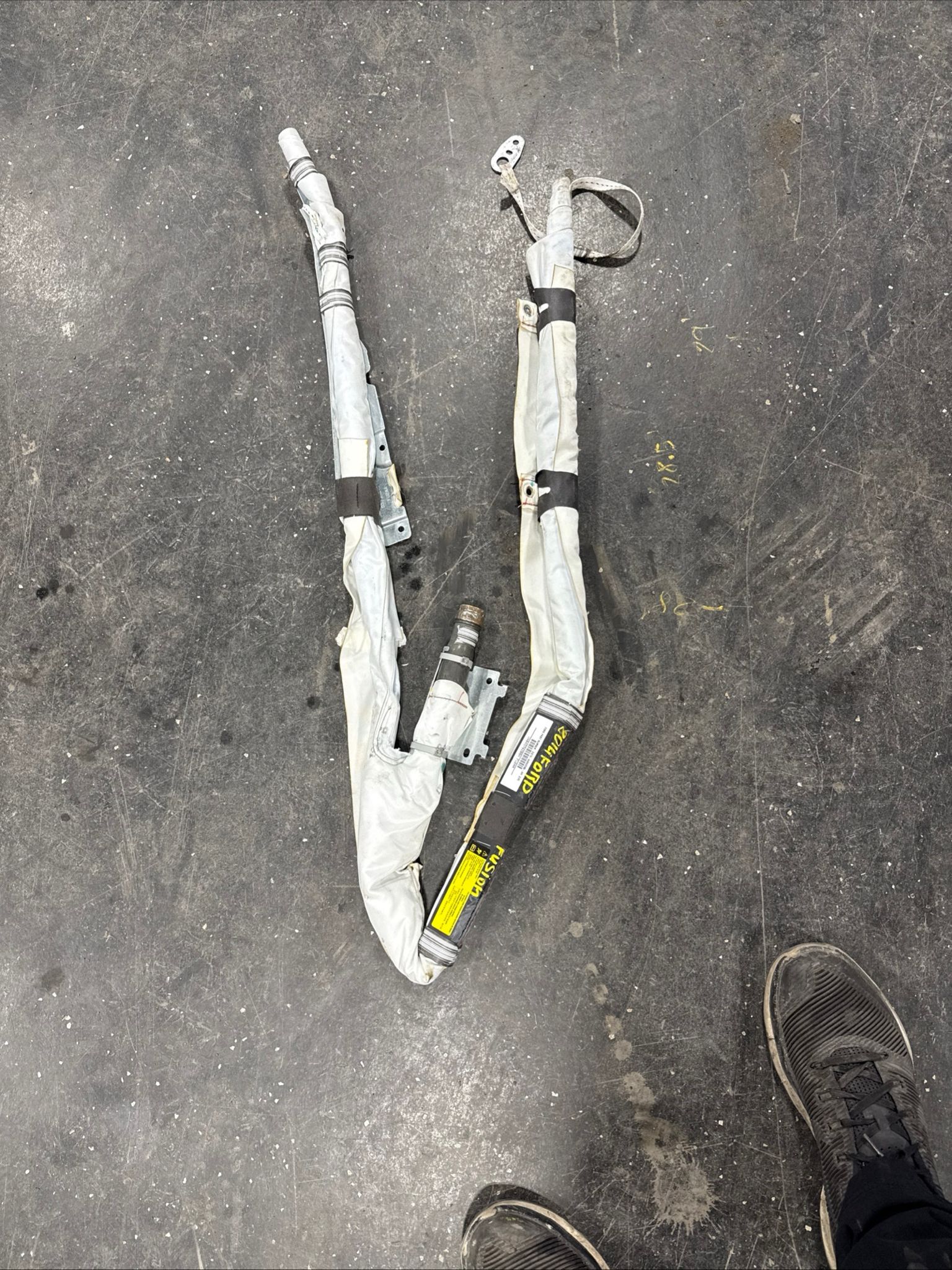 2013-2016 Ford Fusion RH Driver Side Roof Curtain Airbag 115